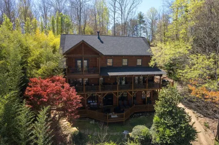 Waterfront cabin with party dock. We are pet friendly so bring the whole family.