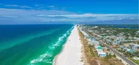 Sleeps 10, 4 bdrm/2bath house, West End PCB, Dogs ok, Golf Cart included