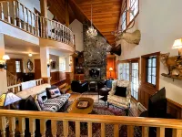 Camp Bear Claw, private home on the shores of Oseetah Lake.