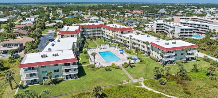 Oceanfront St Augustine Beach Condo/ Steps to Pool +  Beach Hotels in St. Augustine Beach