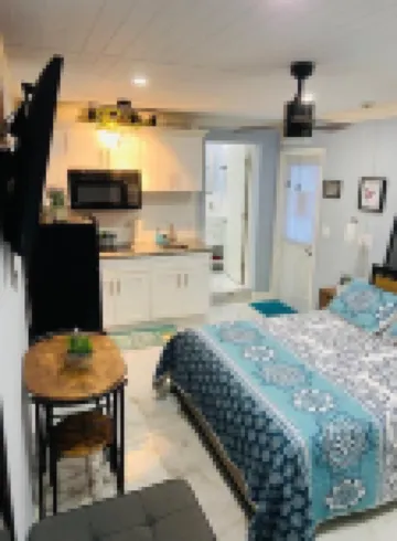 Charming rental unit with separate entrance.