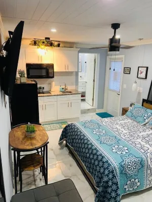 Charming rental unit with separate entrance.