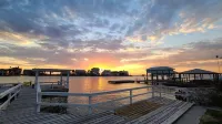 Galveston Bay House Waterfront, Private Fishing Dock, Arcade, Near Town & Beach