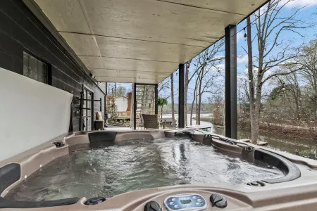 Waterfront Home w/ Hot Tub, Dock, Fire Pit & More! Experienced Super Host!