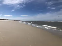 Apartment with an unobstructed view of the Wadden Sea (last House at the top)