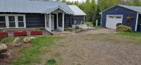 THE 1852  LOG HOUSE.