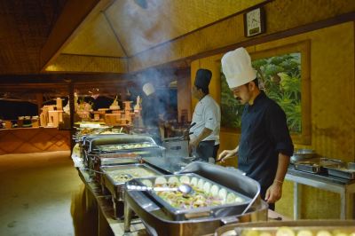 レストラン トラギリ アイランド リゾート&スパ モルディブの写真