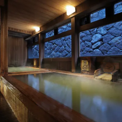 Zao Onsen Omiya Ryokan Hotel berhampiran Kolam Sakazuki