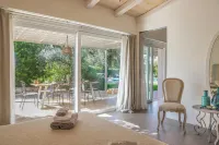 TD Il Vecchio Fienile Outdoor Kitchen with Pool View