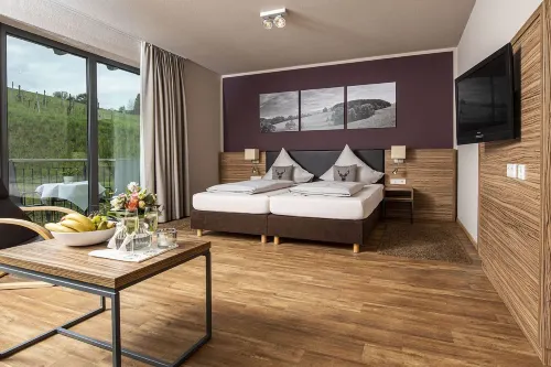 Müller´s Landhotel فنادق في Leidersbach