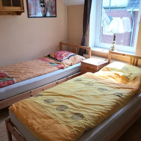 Vacation apartment in a beautiful location between 2 lakes for 2-6 people