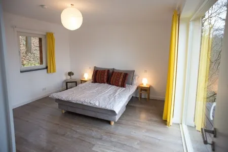 Holiday house "Waldhaus Anne" in Niedeggen - with a view of the Rursee