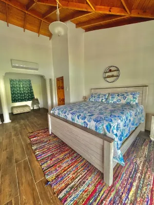 Spacious new villa in Grenada with amazing views and a pool  호텔