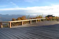 Argentinian Patagonia Andes ski, lake and mountainview