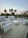 Secure Luxury Villa •  10 min Walk to Beach • Saltwater Pool • Rooftop Views