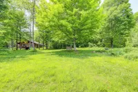Oswegatchie River Cabin w/ Kayaks + Fire Pit! - parking