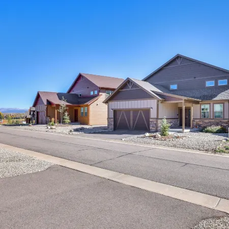 Furnished Deck & Hot Tub: Chic Granby Home!