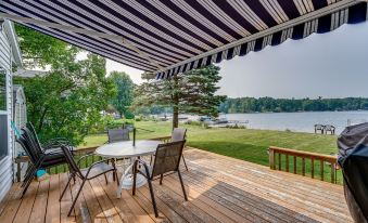 Lakefront Grant Cottage w/ Grill & Fire Pit!