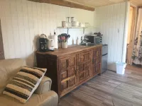 The Wood Shed at Saratoga Beach with hot tub