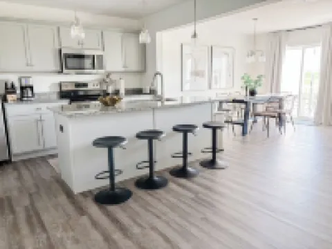 Penn State Townhome in State College. Sleeps 6-8 guests in new construction home