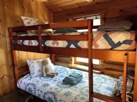 Magical Log Cabin, Streams in Private Yard, 4 Bedrooms, Pet Friendly, WiFi