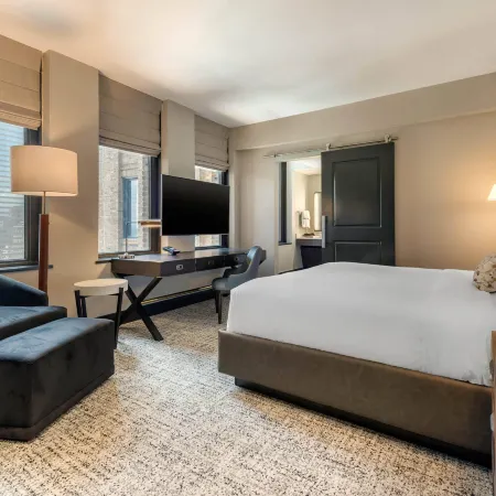 Cambria Hotel Houston Downtown Convention Center Отели рядом с достопримечательностью «Станция хьюстонского скоростного трамвая Preston»