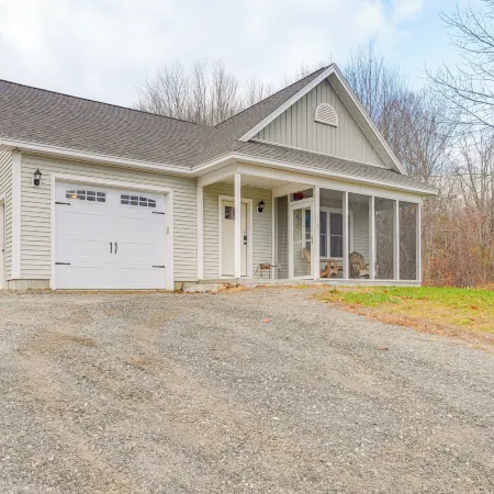 Ski, Hike & Boat: Modern Bridgton Retreat
