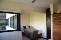 Charming 1-Bedroom Apartment in Río Lagartos. AC, Rooftop Deck & Private Pier -L Hotels in Rio Lagartos