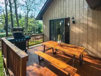 Cozy Cabin with Pond, Game Rm, Pool & Fire Pit