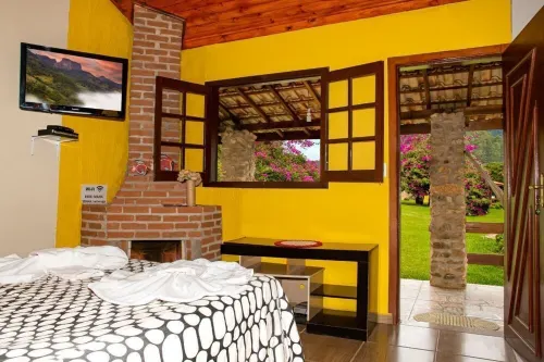 Cozy cabin in São Bento do Sapucaí, beautiful view of Pedra do Baú