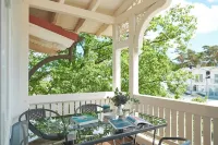 Top location in Baabe: Bright vacation apartment with terrace just 5 minutes from the beach