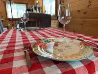 Cozy cabin on 30 acres just minutes from The Wilds with AC, WiFi