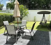 Patio/BBQ Oasis/Park/Gym/Pool Table/Golf Course Hotels in San Phak Wan