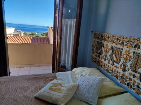 An Oasis of Relaxation, in a Dreamy Sea. Beautiful View of the Sea Mountain and Village