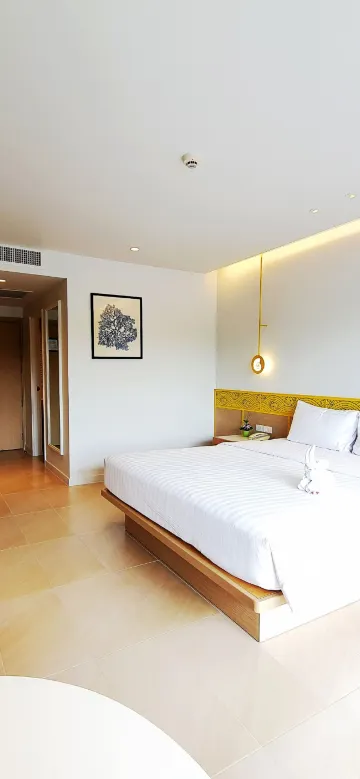 ห้องสุพีเรียร์เตียงคิงไซส์พร้อมวิวสวน