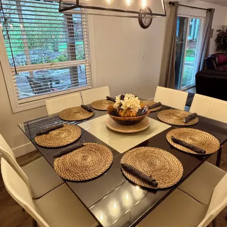 Equipped 3Bd/2ba Home with Private Backyard Oasis, Comfort & Convenience Await!