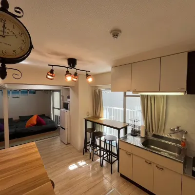 Hiroshima Riverside House No.3 Himawari 503 โรงแรมใกล้สวนสาธารณะเซ็นทรัล (ชูโอ โคเอ็น)