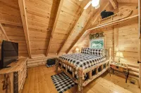 Little Joe Log Cabin, Utk/Neyland, Smokies, 16Acres, FP, HotTub, Fishing, Pets - 小木屋