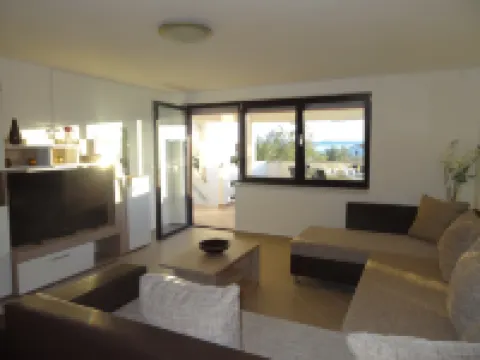 Ilsad Apartments, Apartment with Pool 80 Meters from se, Sea View from Balcony