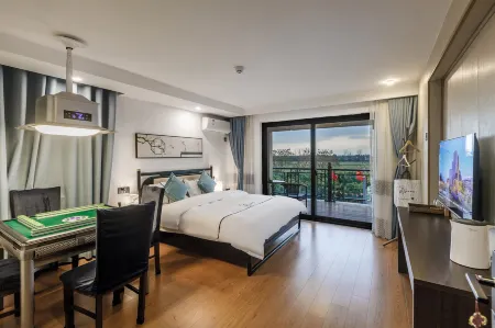 Suiyun Xianzhu Homestay (Caiyucun Road Branch) Отели рядом с достопримечательностью «Yuandang Lake»