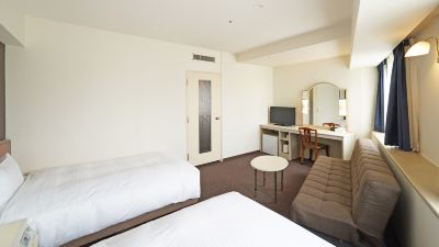 デラックスツインルーム(禁煙) チサン ホテル 横浜伊勢佐木町の写真