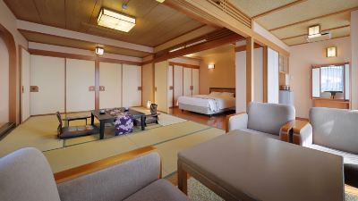 【登山閣】和室12畳＋和洋室クイーンベッド付「美濃」【和洋室】【喫煙】 熱海温泉　さくらや旅館の写真