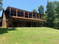 Modern Lakefront Log Cabin on Rough River Lake