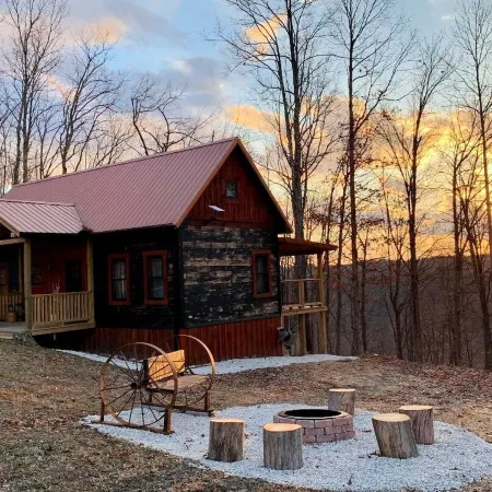 Briar Patch Cabin RRG: Firepit, Sunset, WIFI