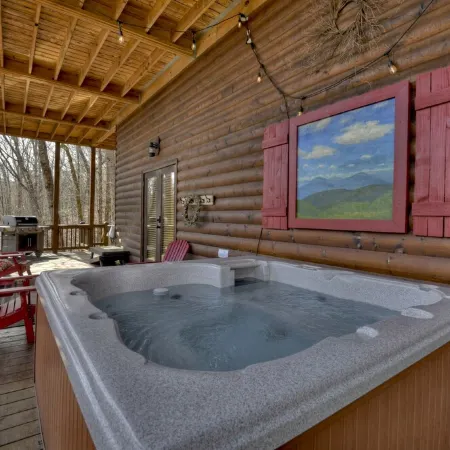 Riverfront Cabin w/ Private Dock, Putting Green, Game Room!  3.5mi 2 Blue Ridge