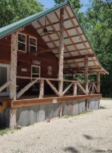 Rustic River Cabin Getaway