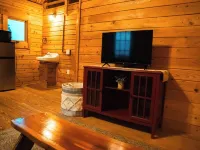 Charming cabin with loft, porch swing, AC, and WiFi on 295-acre peaceful retreat Hotels in Conway County