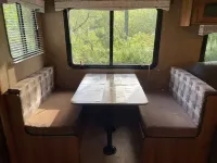 RV Glamping on Ischua Creek @ Campground Adventures
