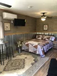 The Fire Cabin sets in the heart of the beautiful Moravian Falls