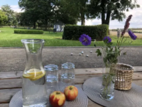 Ferienwohnung mit Weitläufigen, Parkähnlichen Garten, Pavillon und Bouleplatz Hotels in Bosau